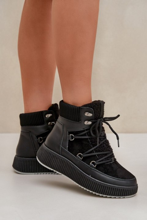 Śniegowce Model Naliora MD9944-1 Black - Step in style Step in style