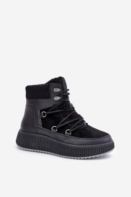 Śniegowce Model Naliora MD9944-1 Black - Step in style Step in style