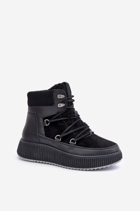 Śniegowce Model Naliora MD9944-1 Black - Step in style Step in style