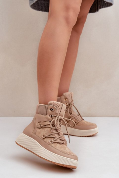 Śniegowce Model Naliora MD9944-7 Brown - Step in style Step in style