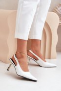 Szpilki Model Filona CH878 White - Step in style Step in style