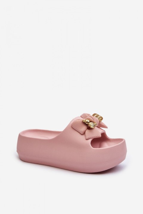 Sandał Klapki Model Salessa BG155 Pink - Step in style Step in style