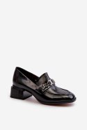 Czółenka Model S.Barski MR38-960 Black - Step in style Step in style