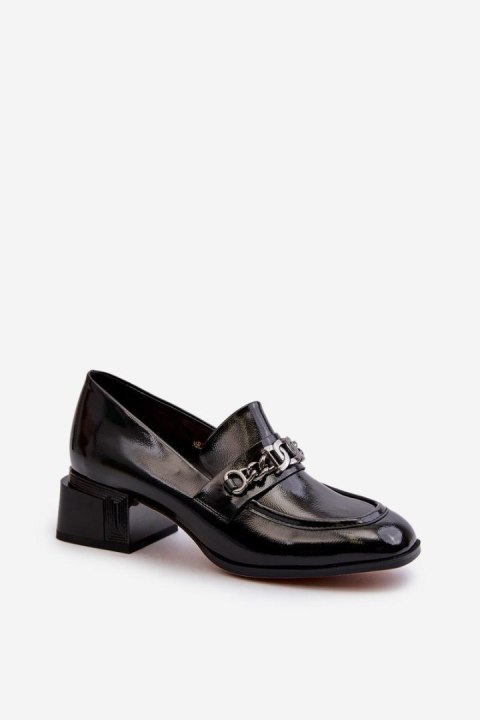 Czółenka Model S.Barski MR38-960 Black - Step in style Step in style Czółenka Model S.Barski MR38-960 Black - Step in style Step in style