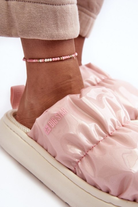 Kapcie Model Big Star MM274129 Pink - Step in style Step in style