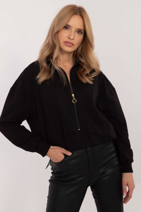 Bluza Damska Model CLM-BL-1272.68 Black - Factory Price Factory Price Bluza Damska Model CLM-BL-1272.68 Black - Factory Price Factory Price