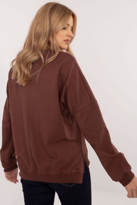 Bluza Damska Model CLM-BZ-1250.32 Brown - Factory Price Factory Price Bluza Damska Model CLM-BZ-1250.32 Brown - Factory Price Factory Price