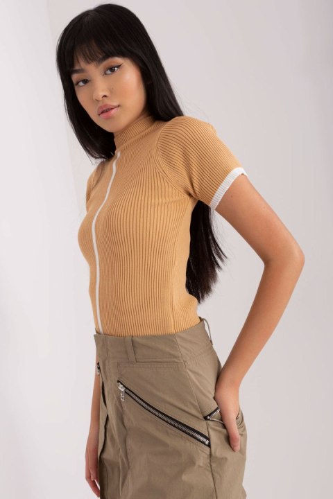 Bluzka Model BA-BZ-1456.72P Camel - Badu Badu