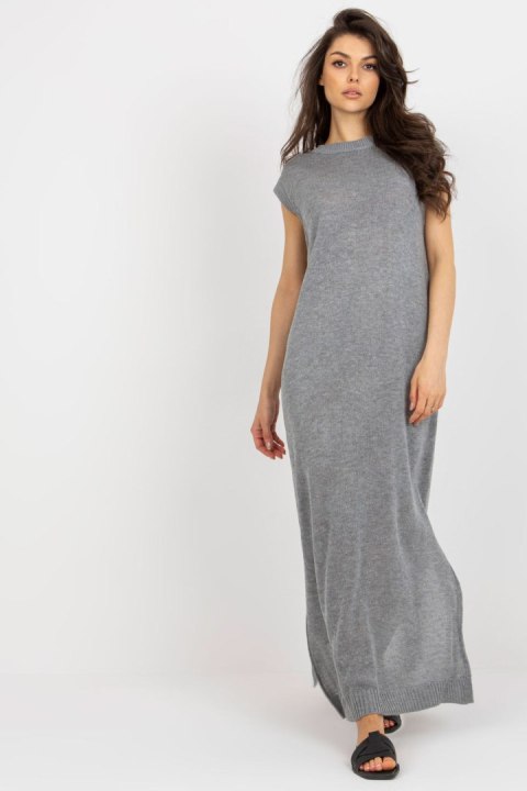 Sukienka Plażow Sukienka Model BA-SK-C1002.61P Grey - Badu Badu Sukienka Plażow Sukienka Model BA-SK-C1002.61P Grey - Badu Badu