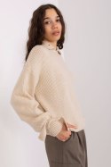 Sweter Damski Model BA-SW-0305.67P Beige - Badu Badu Sweter Damski Model BA-SW-0305.67P Beige - Badu Badu
