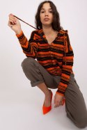 Sweter Damski Model BA-SW-8000.56P Orange - Badu Badu Sweter Damski Model BA-SW-8000.56P Orange - Badu Badu