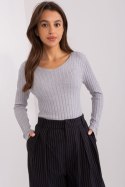Sweter Damski Model PM-SW-PM1088.25 Light Grey - Factory Price Factory Price