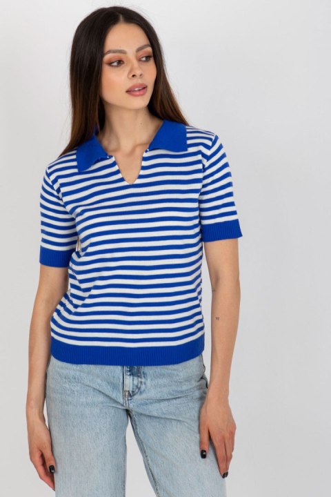 Bluzka Model BA-BZ-1439.68 Dark Blue - Badu Badu Bluzka Model BA-BZ-1439.68 Dark Blue - Badu Badu