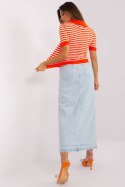 Bluzka Model BA-BZ-1439.68 Orange - Badu Badu