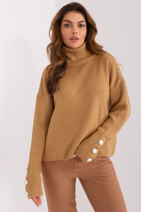Golf Damski Model BA-SW-015.01P Camel - Badu Badu