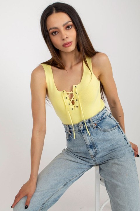Koszulka Top Model BA-TP-2304.42 Light Yellow - Badu Badu