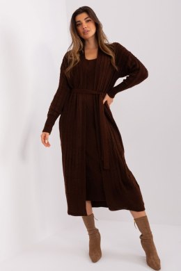 Sukienka Komplet Model BA-KMPL-0269.39P Dark Brown - Badu Badu