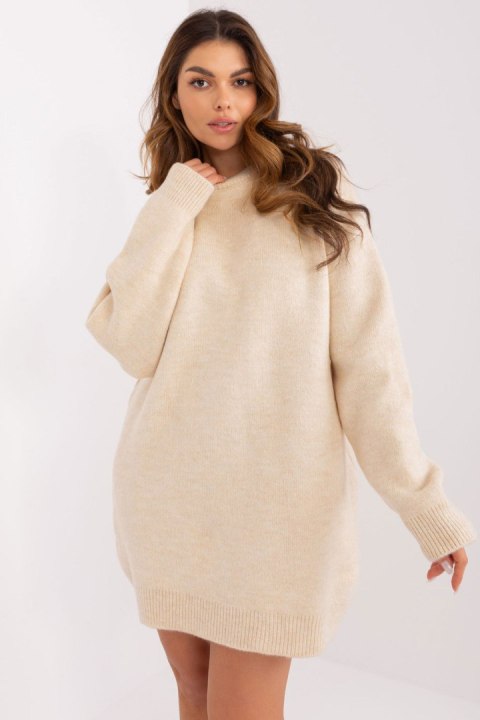 Sukienka Model BA-SK-0568-1.20 Light Beige - Badu Badu Sukienka Model BA-SK-0568-1.20 Light Beige - Badu Badu