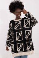 Sweter Damski Model BA-SW-0277.02 Black - Badu Badu Sweter Damski Model BA-SW-0277.02 Black - Badu Badu