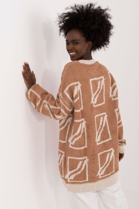 Sweter Damski Model BA-SW-0277.02 Camel - Badu Badu
