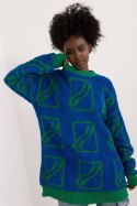 Sweter Damski Model BA-SW-0277.02 Dark Blue - Badu Badu Sweter Damski Model BA-SW-0277.02 Dark Blue - Badu Badu