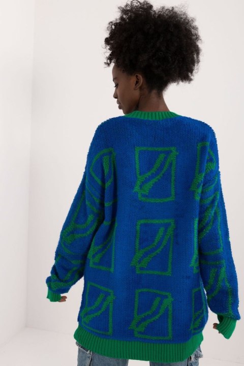 Sweter Damski Model BA-SW-0277.02 Dark Blue - Badu Badu Sweter Damski Model BA-SW-0277.02 Dark Blue - Badu Badu