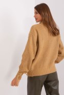 Sweter Damski Model BA-SW-0305.24P Camel - Badu Badu Sweter Damski Model BA-SW-0305.24P Camel - Badu Badu