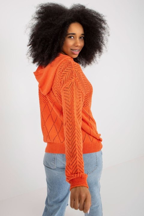 Sweter Damski Model BA-SW-2003.51P Orange - Badu Badu Sweter Damski Model BA-SW-2003.51P Orange - Badu Badu
