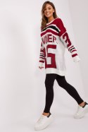Sweter Damski Model BA-SW-2206.48P Bordo - Badu Badu