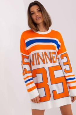 Sweter Damski Model BA-SW-2206.48P Orange - Badu Badu