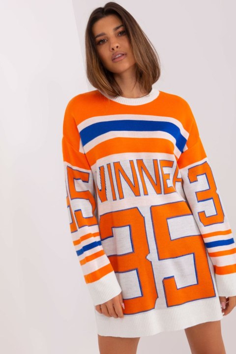 Sweter Damski Model BA-SW-2206.48P Orange - Badu Badu