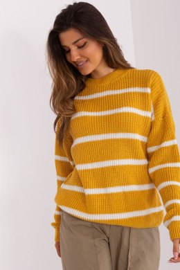 Sweter Damski Model BA-SW-8025.38P Dark Yellow - Badu Badu