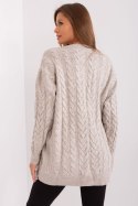 Sweter Damski Model BA-SW-8027.46P Beige - Badu Badu