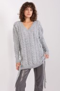 Sweter Damski Model BA-SW-8027.85P Grey - Badu Badu