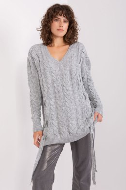 Sweter Damski Model BA-SW-8027.85P Grey - Badu Badu