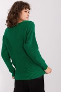 Sweter Damski Model BA-SW-8028.36P Dark Green - Badu Badu Sweter Damski Model BA-SW-8028.36P Dark Green - Badu Badu