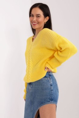 Sweter Damski Model BA-SW-8028.36P Yellow - Badu Badu