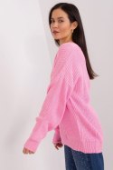 Sweter Damski Model BA-SW-8028.77 Pink - Badu Badu