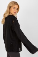 Sweter Damski Model BA-SW-8043.03 Black - Badu Badu Sweter Damski Model BA-SW-8043.03 Black - Badu Badu