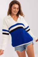 Sweter Damski Model BA-SW-8054.91P Cobalt - Badu Badu