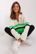 Sweter Damski Model BA-SW-8054.91P Light Green - Badu Badu Sweter Damski Model BA-SW-8054.91P Light Green - Badu Badu