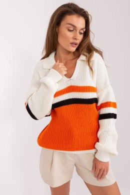Sweter Damski Model BA-SW-8054.91P Orange - Badu Badu