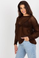 Sweter Damski Model BA-SW-9006.38P Brown - Badu Badu Sweter Damski Model BA-SW-9006.38P Brown - Badu Badu