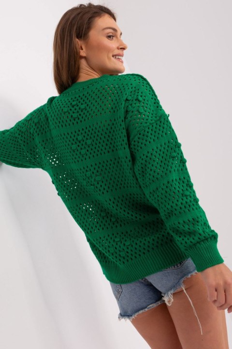 Sweter Damski Model BA-SW-9007.85P Green - Badu Badu Sweter Damski Model BA-SW-9007.85P Green - Badu Badu