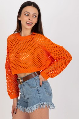Sweter Damski Model BA-SW-9008.35P Orange - Badu Badu