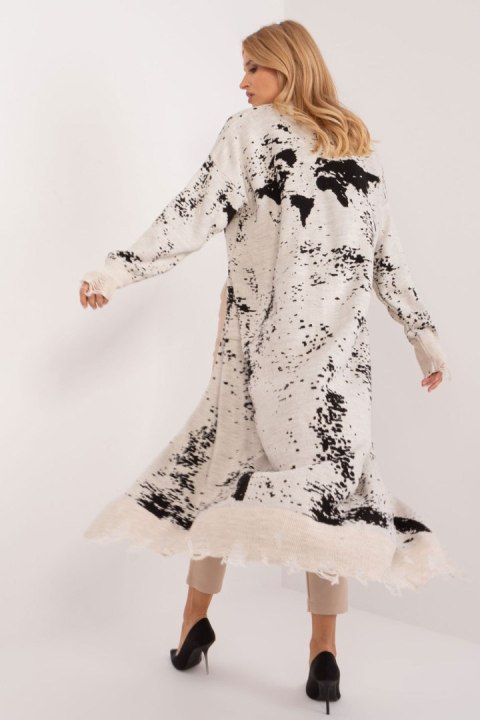 Sweter Kardigan Model BA-SW-14105.27 Light Beige - Badu Badu Sweter Kardigan Model BA-SW-14105.27 Light Beige - Badu Badu