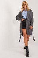 Sweter Kardigan Model BA-SW-1464.66 Dark Grey - Badu Badu