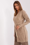 Sweter Kardigan Model BA-SW-8009-1.39P Dark Beige - Badu Badu Sweter Kardigan Model BA-SW-8009-1.39P Dark Beige - Badu Badu