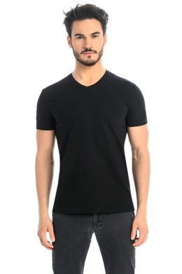 T-shirt Męski Model Dany V 1503 Black - Teyli Teyli