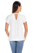Bluzka Model Cora 219201 White - Teyli Teyli